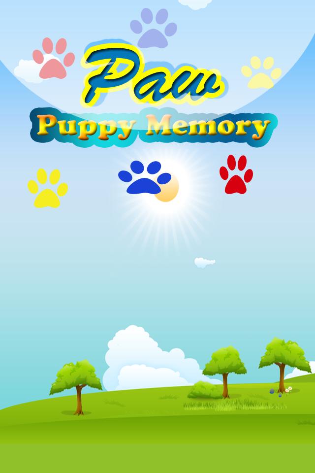 Paw Puppy Memory