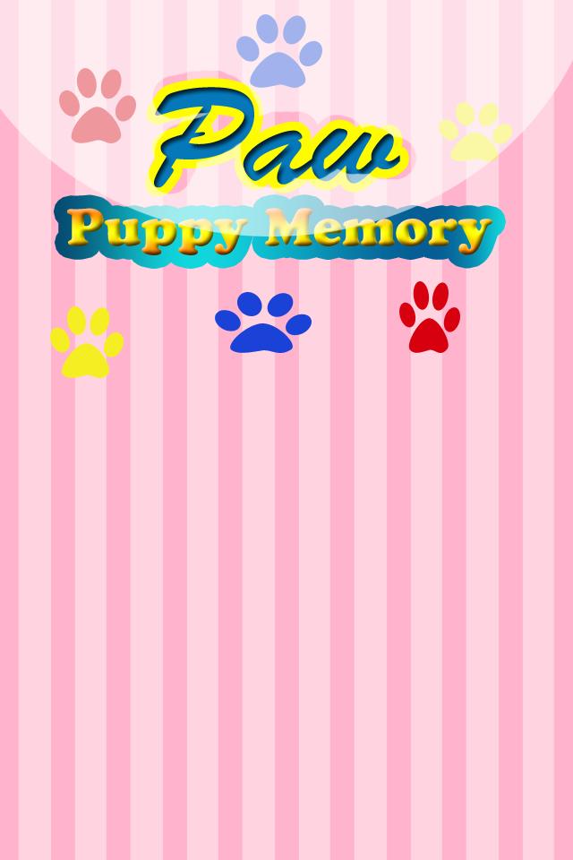 Paw Puppy Memory