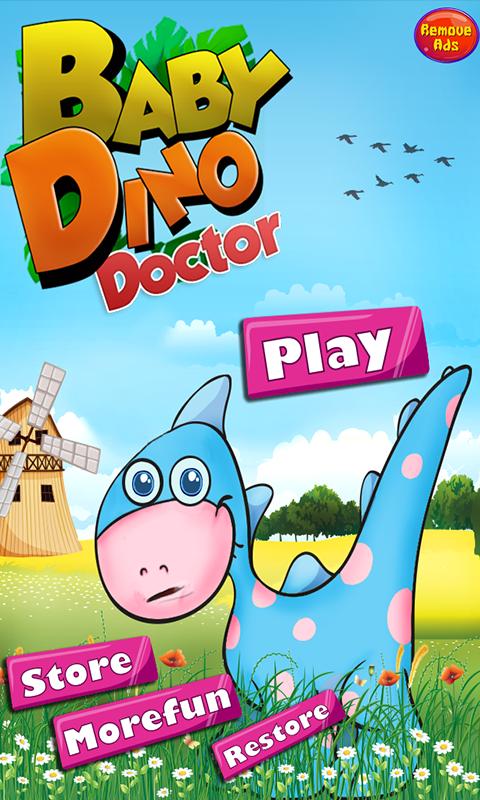 Baby Dino Doctor Dress up