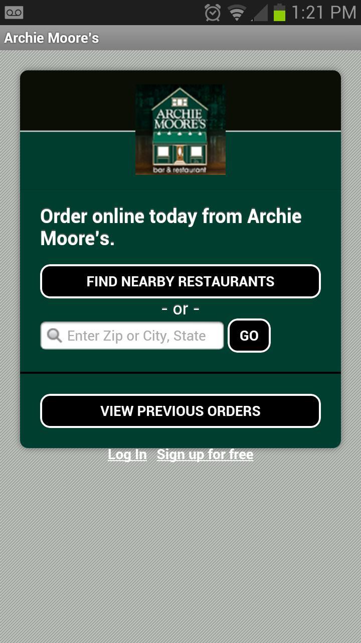 Archie Moore's