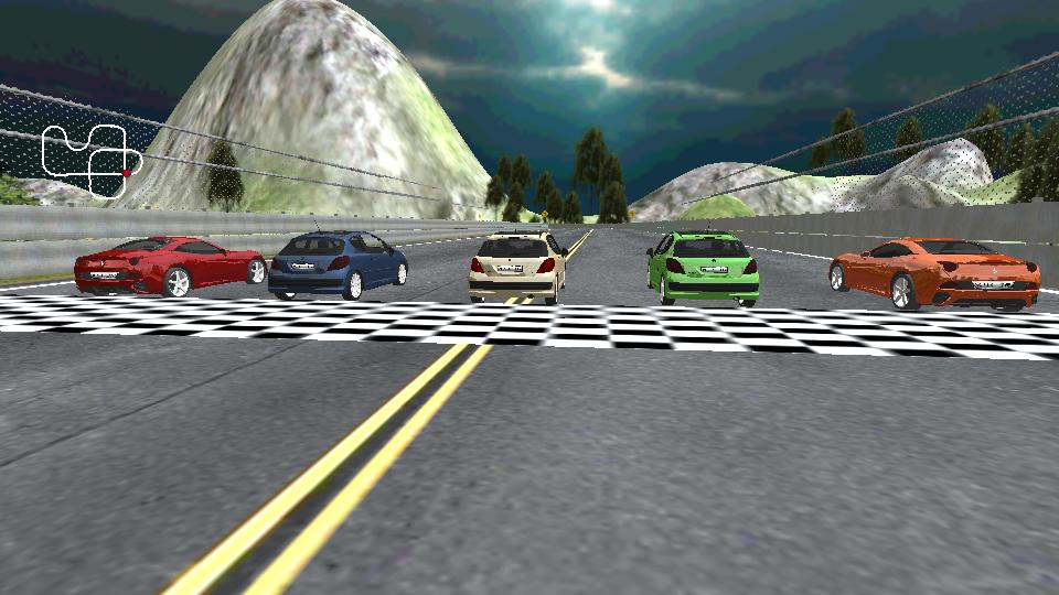 3D Extreme Cars Racing 2020