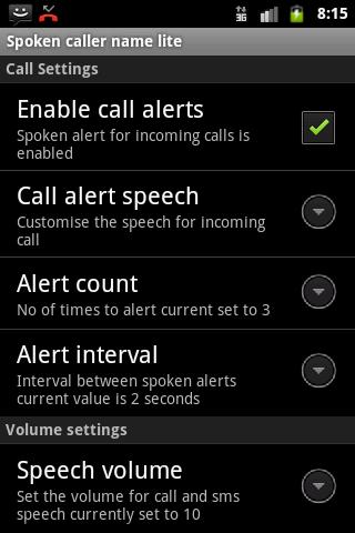 Talking Caller ID Free