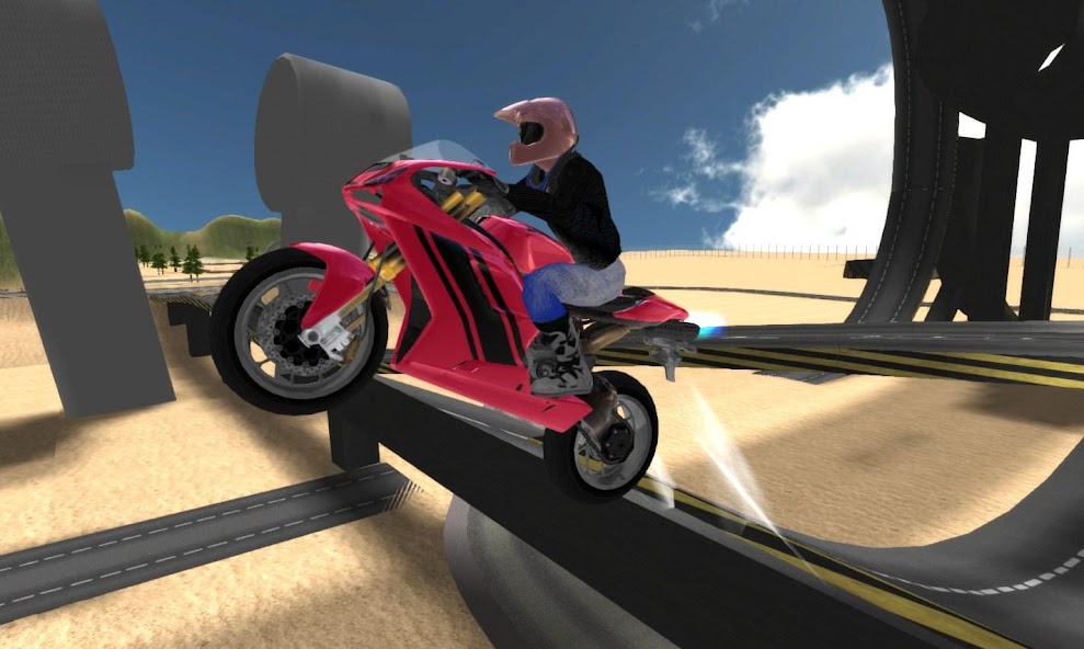 Extreme Bike Race Driving