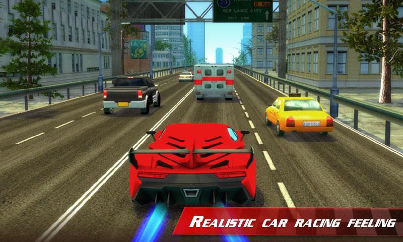 Traffic City Racing Car