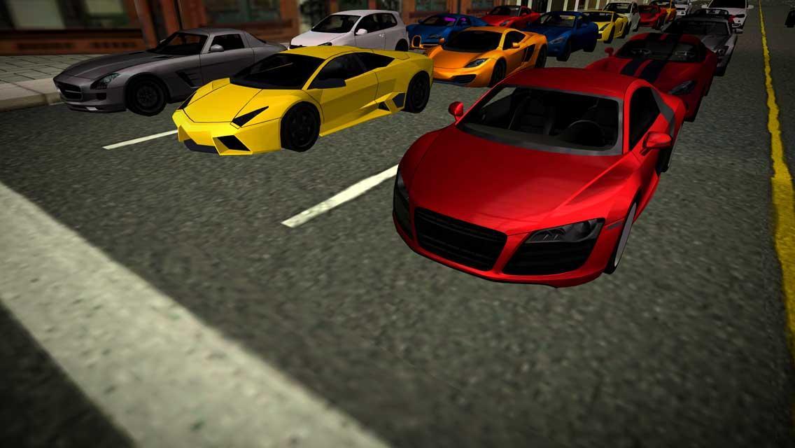 Sport Car Traffic Driving