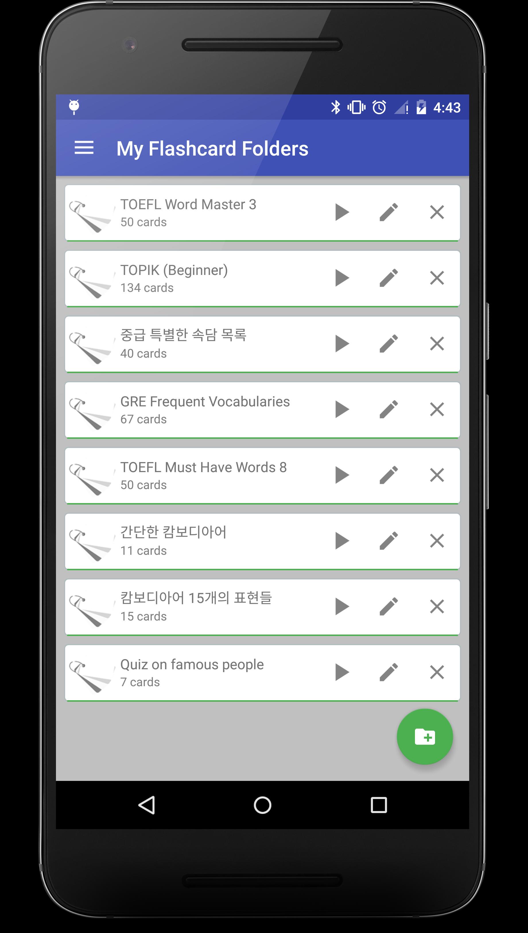 Flip Flashcard