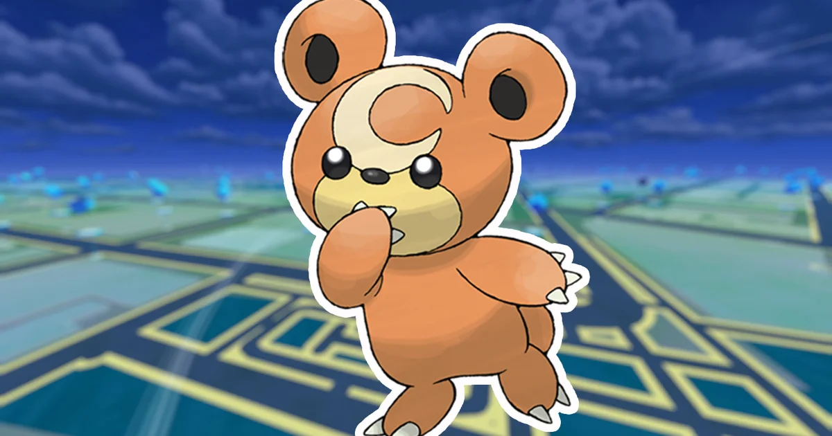 Teddiursa สถิติ IV ที่สมบูรณ์แบบ 100%, Teddiursa เงางามในPokémon Go