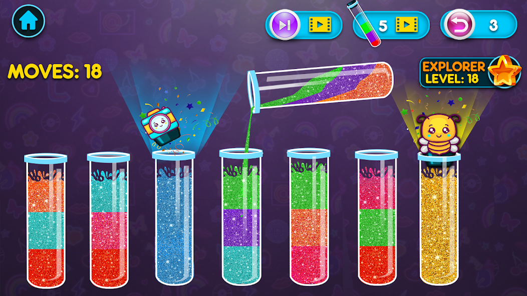 Color Water Sort - Puzzle Game
