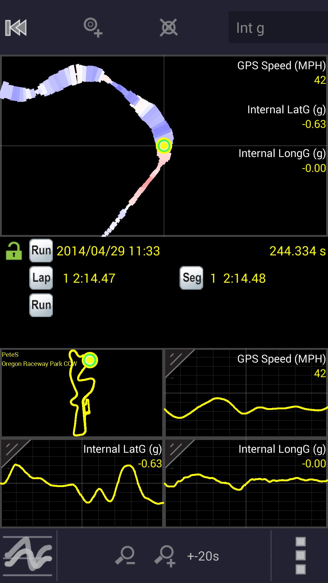 CMS Lap Timer (GPS Laptimer)