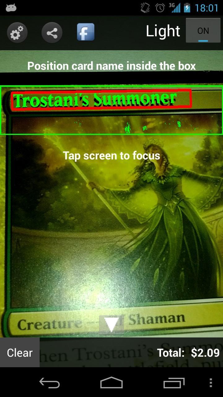 MTG Magic Scanner