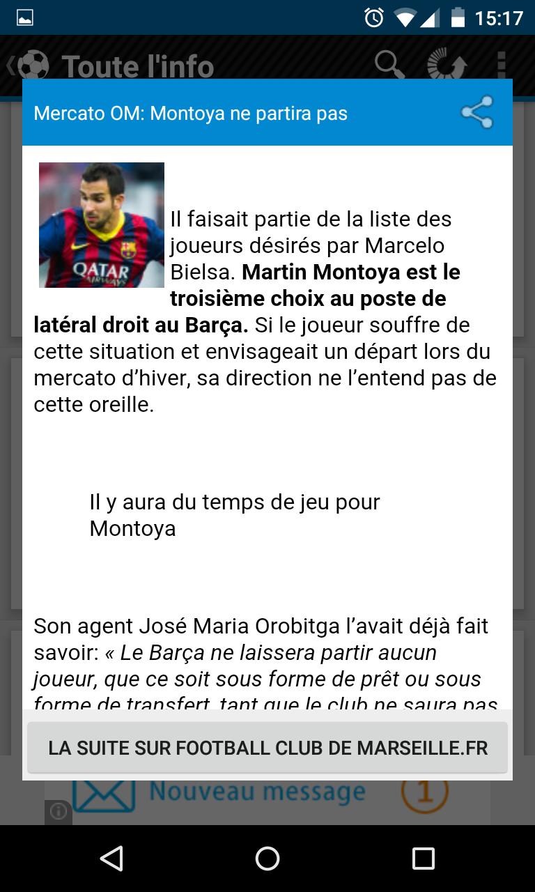 Foot Info Marseille