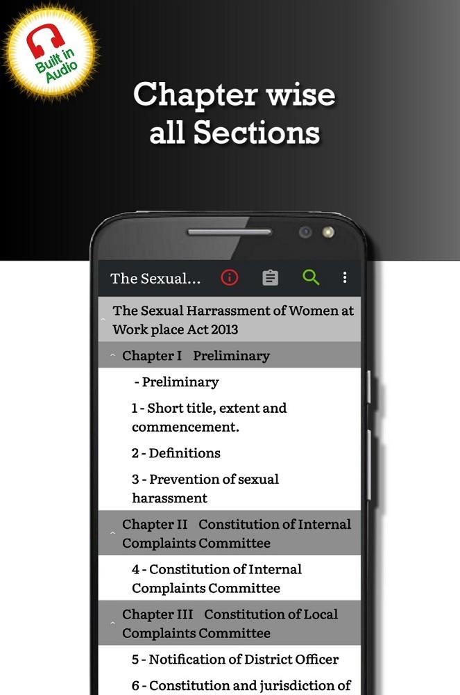 Sexual Harassment of Women Act