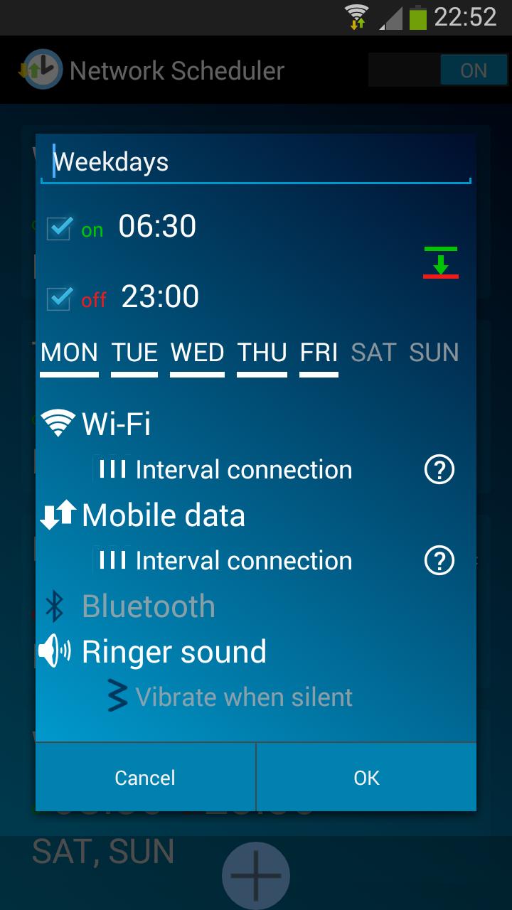Network Scheduler