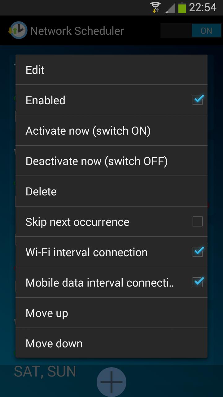 Network Scheduler
