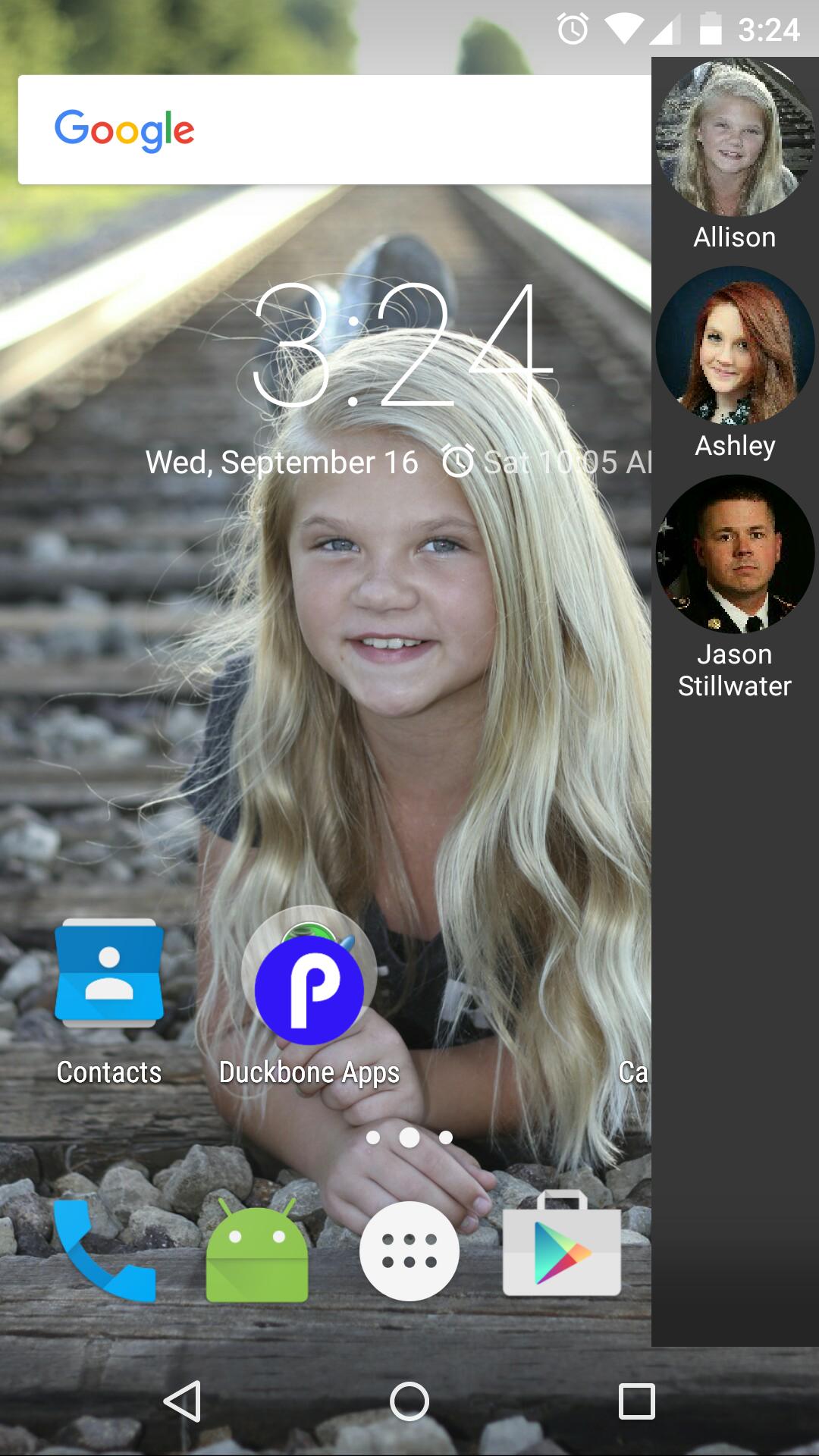 Contacts Dock