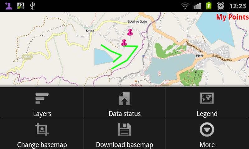 GDi Field Map Demo