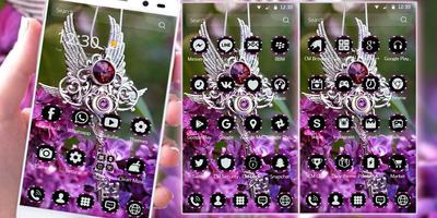 Purple Diamond Lavender Theme