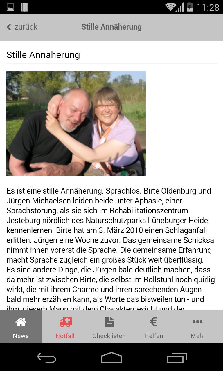 Schlaganfall-Hilfe