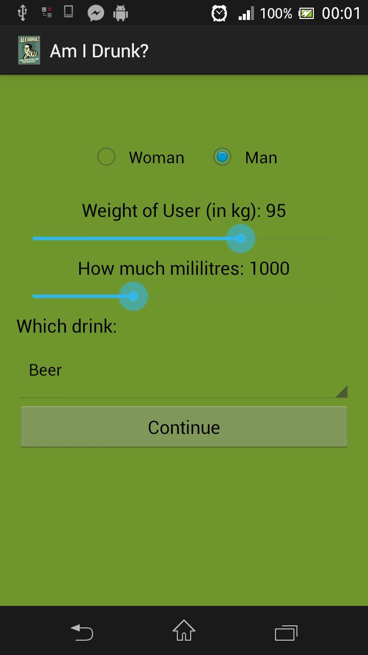 Drunk Too Much?