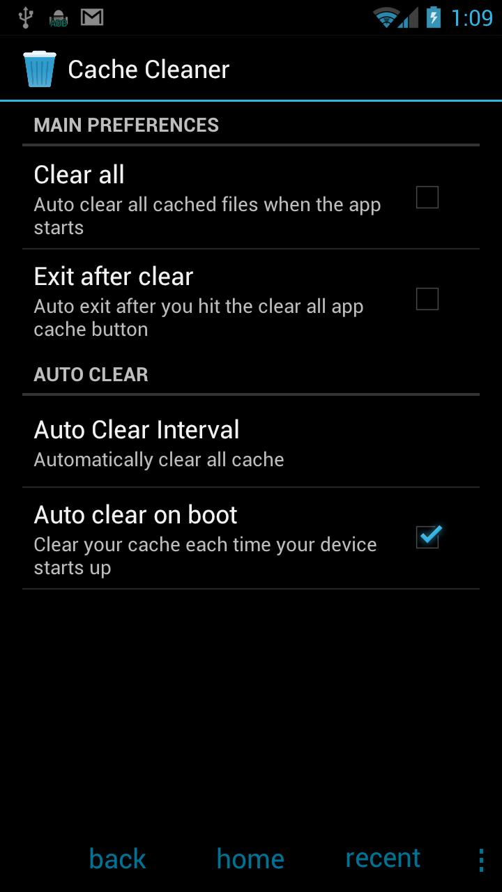 Cache Cleaner