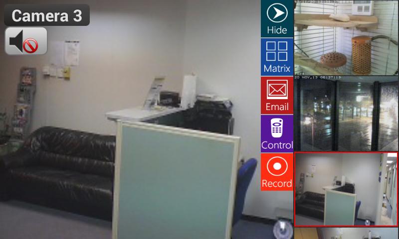 Viewer for Samsung IP cameras