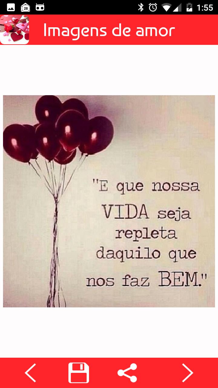 Imagens com frases de amor