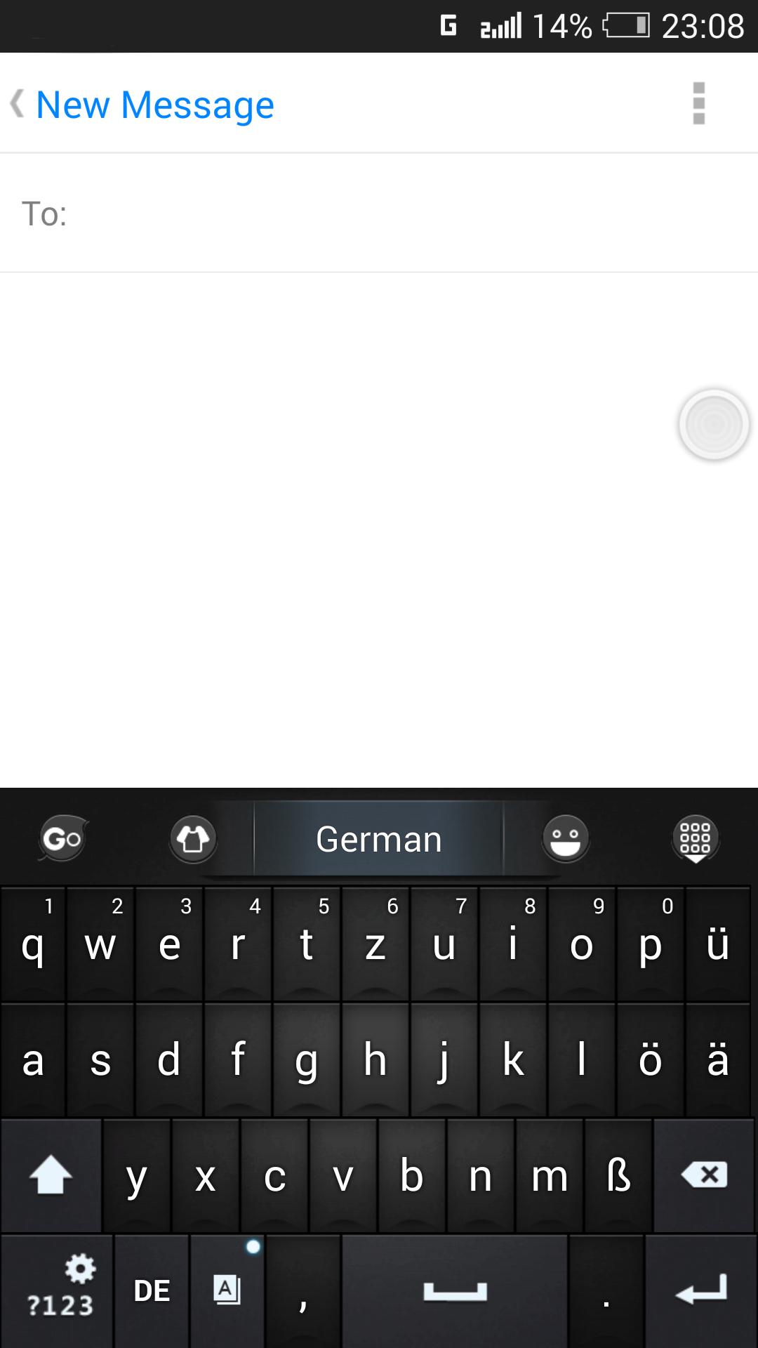 German for GO Keyboard - Emoji