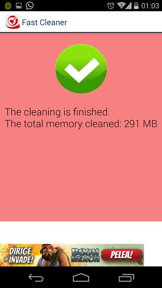 Faster Cleaner