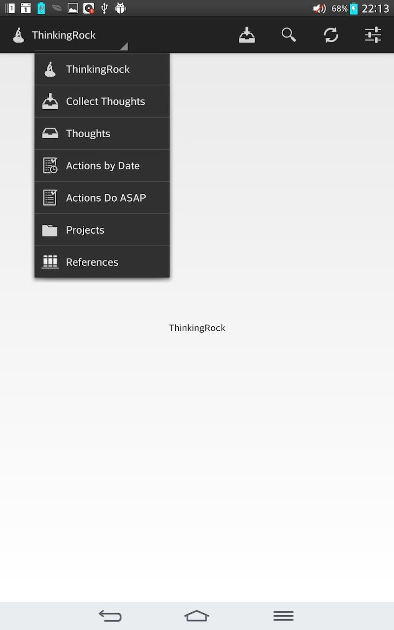 ThinkingRock GTD