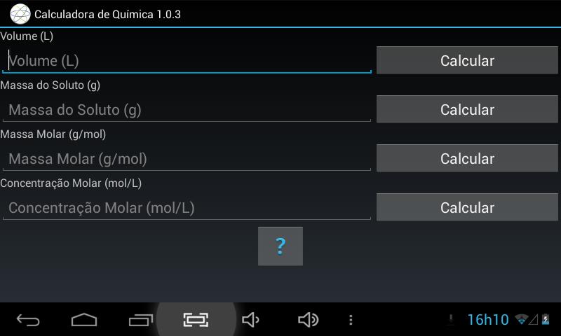Chemistry Calculator