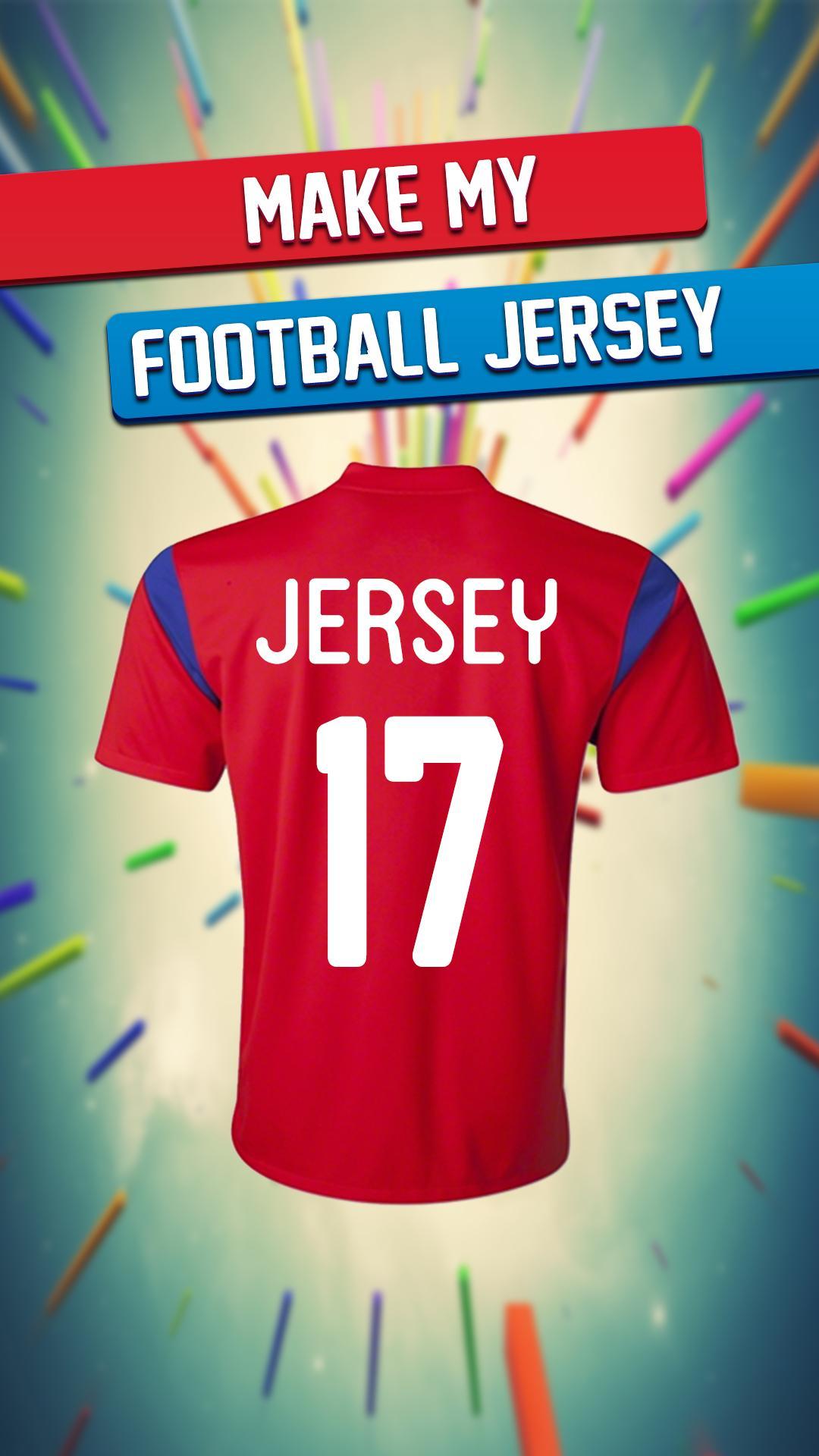Make My Football Jersey