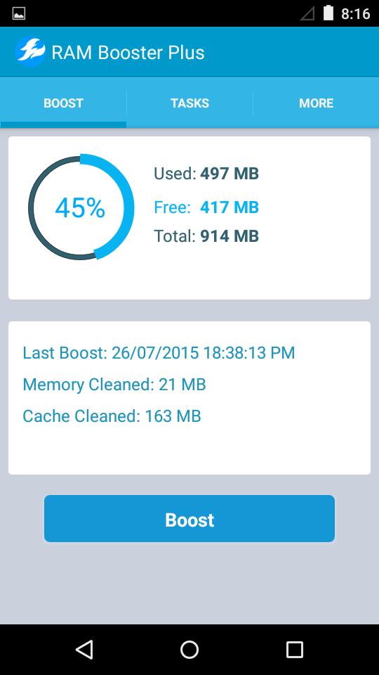 RAM Booster Plus