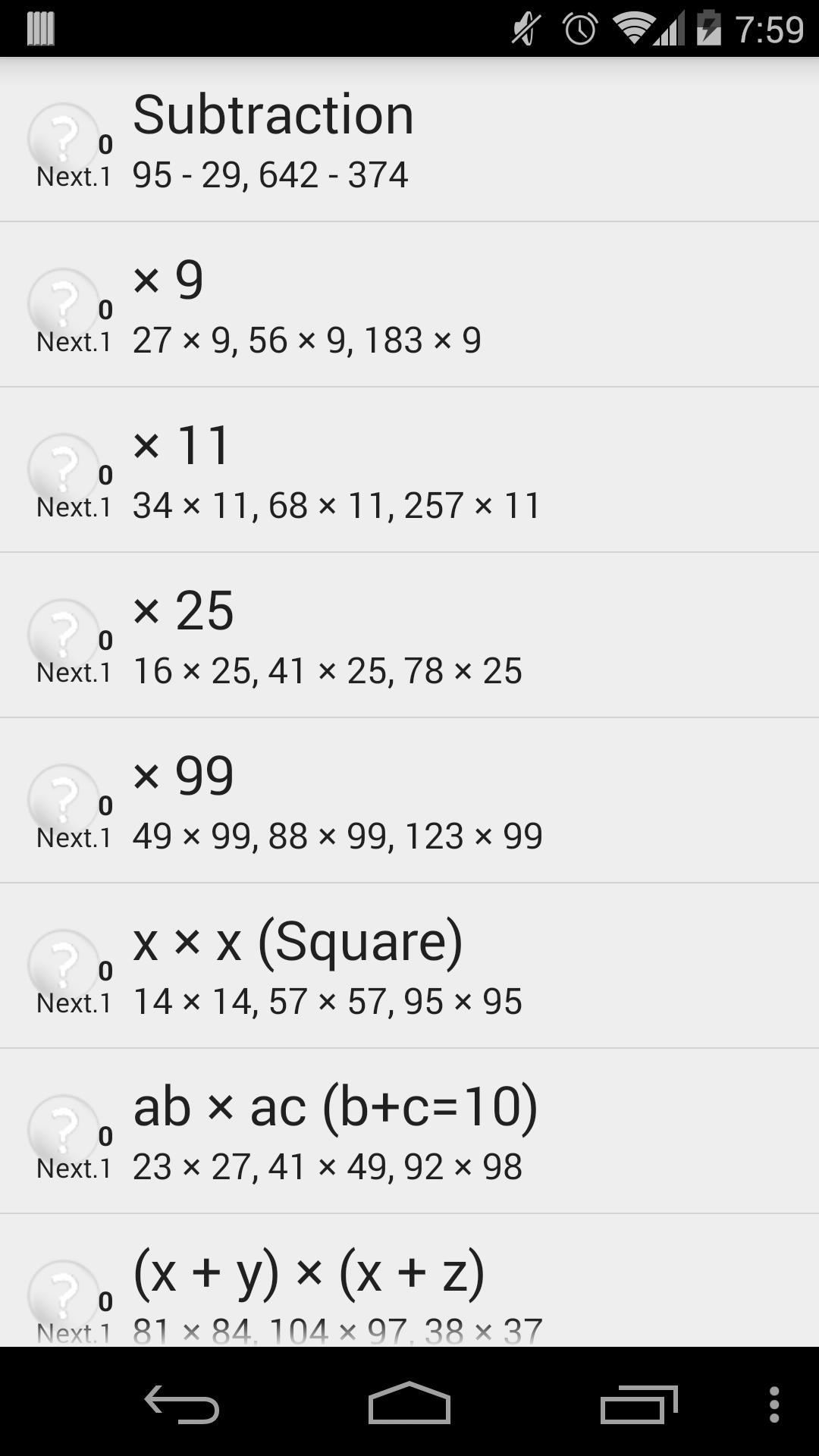 Mental Math Free