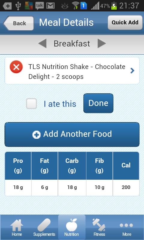 TLS Weight Loss