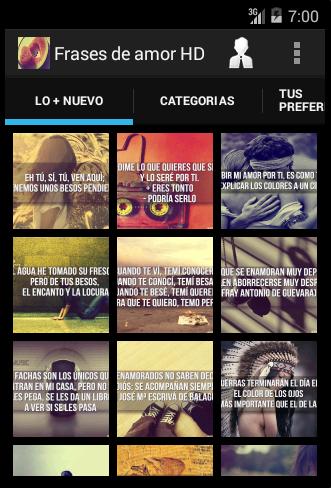 Frases de amor HD