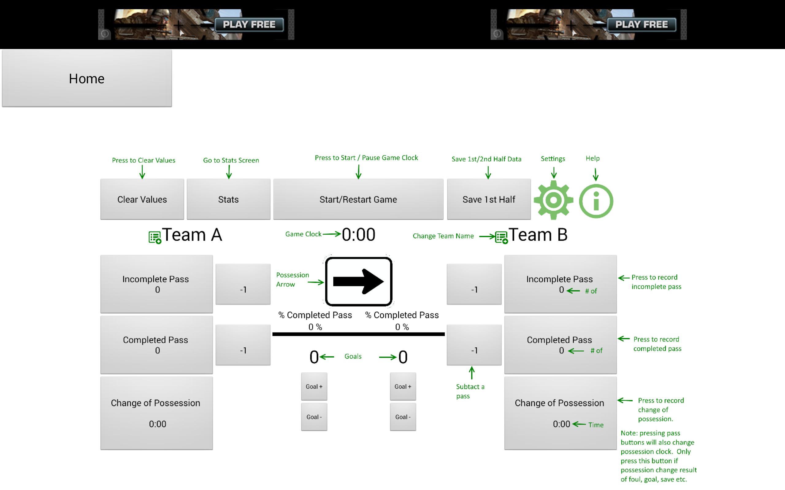 Soccer Stats Pro