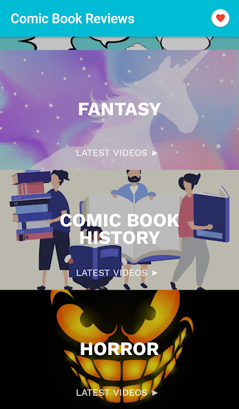 Comics Book Review App