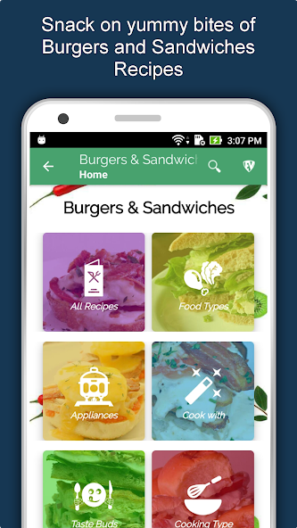All Burger & Sandwich Recipes