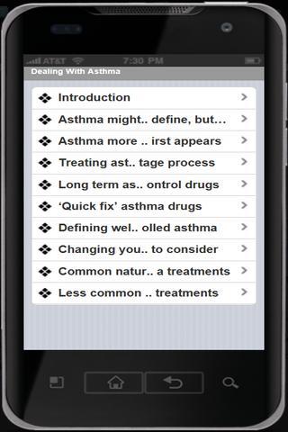 Dealing With Asthma