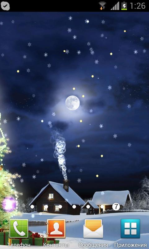 New Years Tree Live Wallpaper
