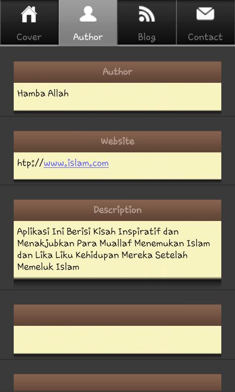 Kisah Mualaf (Masuk Islam)