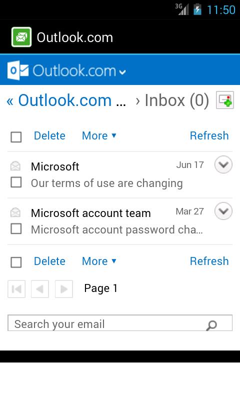 Check for Hotmail