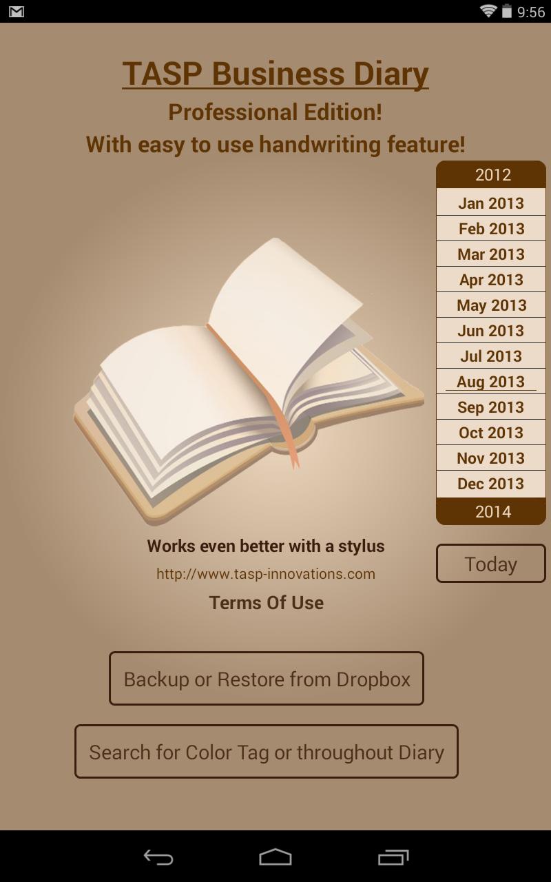 TASP Business Diary Lite 1.0