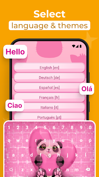 Custom Color Keyboard Themes