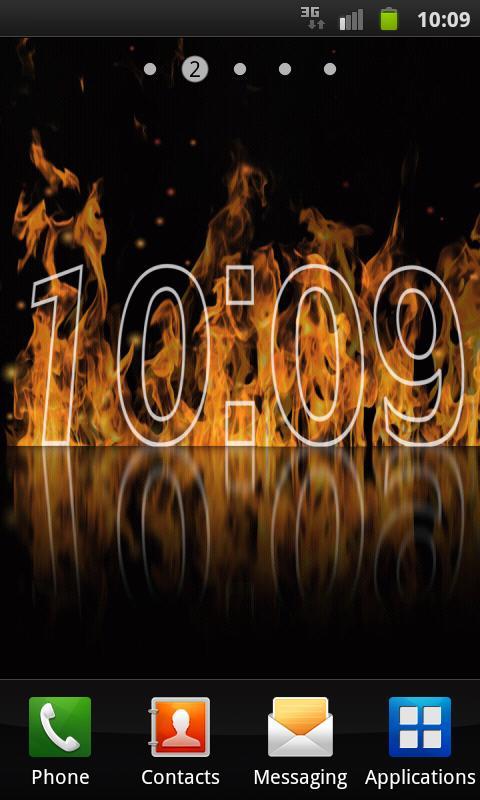 Fire Clock