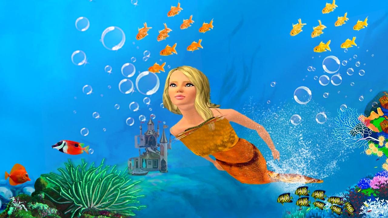 Mermaid salon princess world