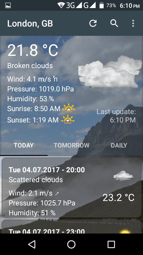 Weather Lite Go