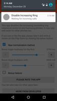 Disable Increasing Ring