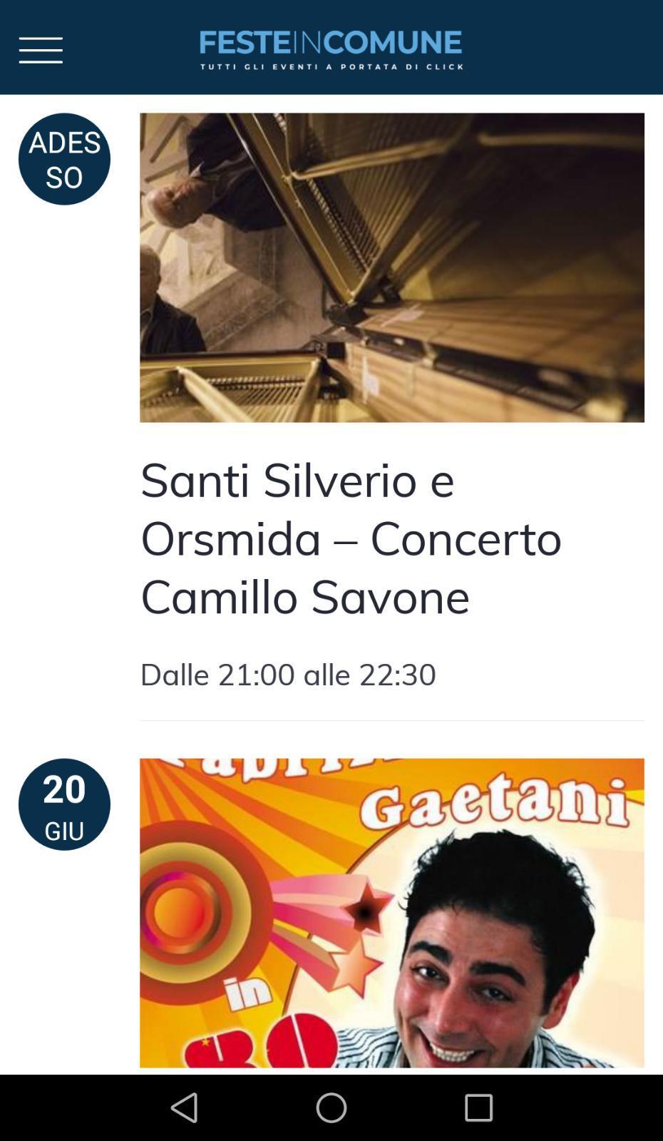 Feste in Comune