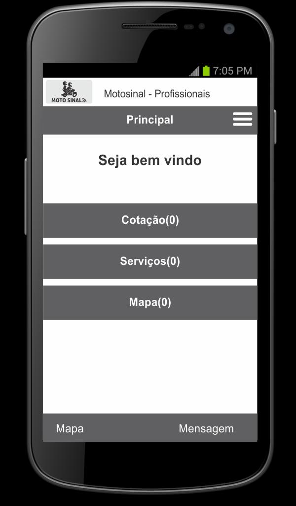 Moto Sinal - Profissional